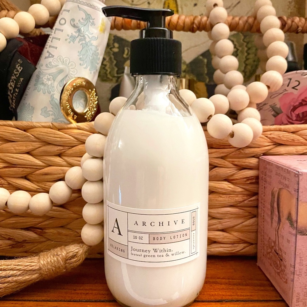 Archive Green Tea and Willow body lotion